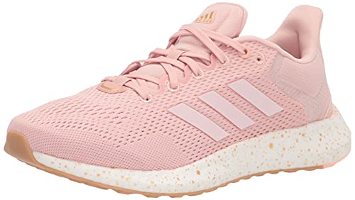 Adidas Womens Pureboost 21 Vapour Pink/Vapour Pink/Gold Metallic 9