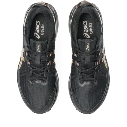 ASICS Men's Gel-Venture 11 Waterproof Running Shoes, 13, Black/Sandstorm