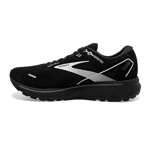 Brooks Men's Ghost 14 GTX Waterproof Neutral Running Shoe - Black/Black/Ebony - 11 Medium