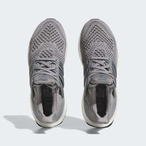 Adidas Ultraboost 1.0 Running Shoe, Grey/Grey/Black, 3.5 US Unisex Little Kid