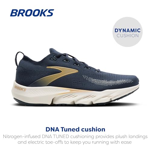 Brooks Men’s Glycerin Flex Neutral Running & Walking Shoe - Spellbound/Starfish/Coconut - 10 Medium