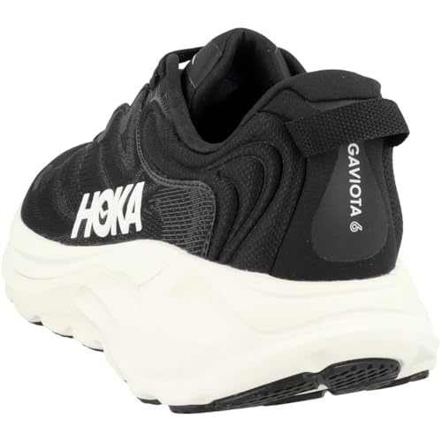 Hoka Men's Gaviota 6 Black/White 9 Medium - alternate view 6
