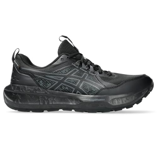 ASICS Women's Gel-Sonoma 8 GTX Running Shoes, 6, Black/Carrier Grey