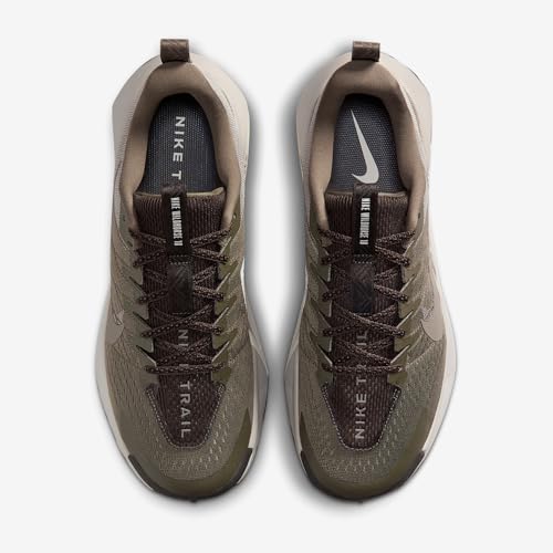 Nike Wildhorse 10 Men's Trail Running Shoes (Ironstone/College Grey/Velvet Brown/Cave Stone) Size - alternate view 4