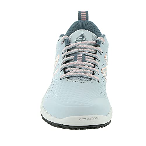 Women's New Balance Fresh Foam Slip Resistant 806 v1 Industial Industrial Shoes in Light Cyclone/Ocean alternate view 6