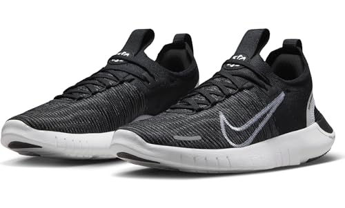 Nike Free RN NN Women's Road Running Shoes (DX6482-002, Black/Anthracite/White) Size 5