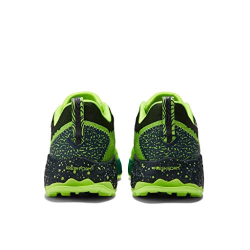 New Balance Women's Fresh Foam Hierro V7 GTX Trail Running Shoe, Pixel Green/Natural Indigo, 9 Medium