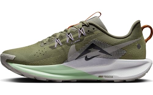 Nike Pegasus Trail 5 Men's Trail Running Shoes (DV3864-200, Medium Olive/Neutral Olive/Vapor Green/) Size 12