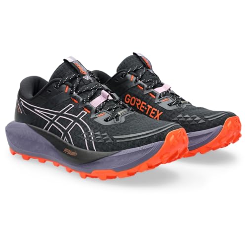 ASICS Women's Gel-Trabuco 13 GTX Running Shoes, 8.5, Black/Light UBE