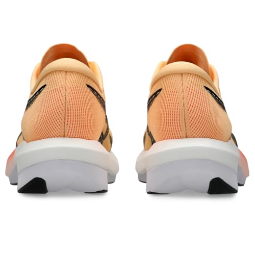 ASICS Unisex Magic Speed 5 Running Shoes, 9.5M / 11W, Orange Glow/Black