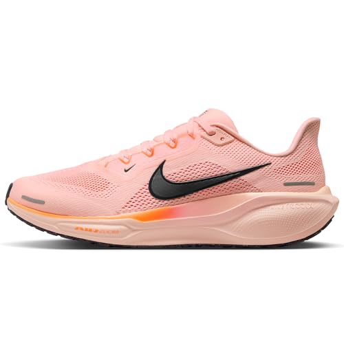 Nike Pegasus 41 Men's Road Running Shoes (Crimson Tint/Washed Coral/Total Orange/Gridiron) Size 11