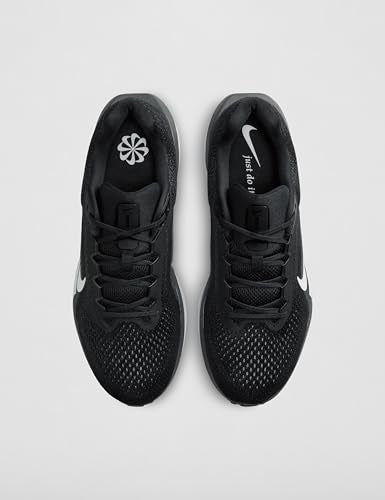 Nike Men's Winflo 11 Road Running Shoes, Black/White-Anthracite-Cool Grey, 8
