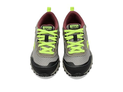 Saucony Peregrine Shield KDZ Sneakers (Little Big Kid), Sand/Black, 6 US Unisex