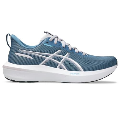 ASICS Women's GT-1000 14 Running Shoes, 8, Winter SEA/White