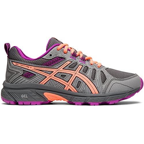 ASICS Girl's Gel-Venture 7 (Little Kid/Big Kid) Metropolis/Black 3 Little Kid M