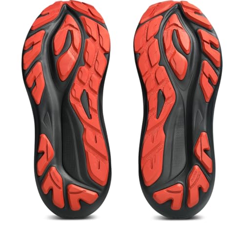 ASICS Men's GT-2000 14 Running Shoes, 7.5, Black/Apricot Crush