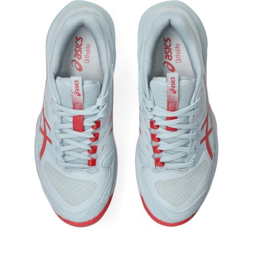 ASICS Women's Solution Speed FF 4 Tennis Shoes, 12, Sky/Sienna