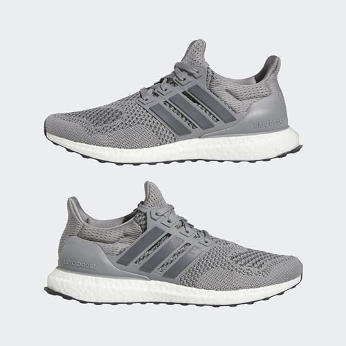 adidas Men's Ultraboost 1.0 Running Shoe, Grey/Grey/Black, 7