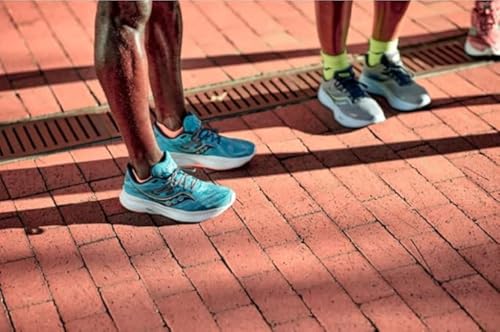 Saucony Men's Multi-Pack Bolt Performance Comfort Fit No-Show Socks, Bright Assorted (6 Pairs), Shoe Size: 5-8