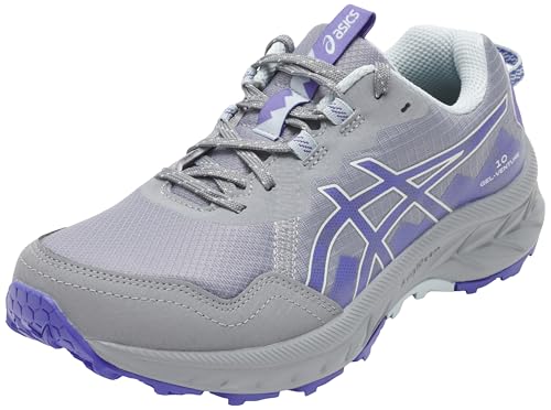 ASICS Women's Gel-Venture 10 Trainers, Gravel Blue-Purple, 5 US