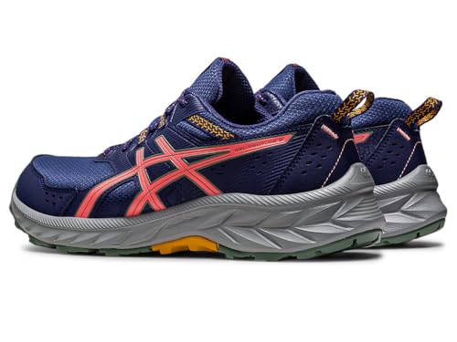 ASICS Women's Gel-Venture 9 Running Shoes, 6, Indigo Blue/Papaya