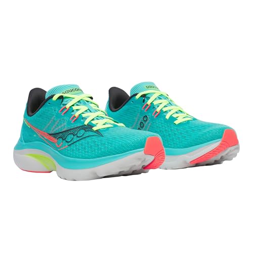 Saucony Women's Kinvara 16 Sneaker, Teal/Mutant, 6.5