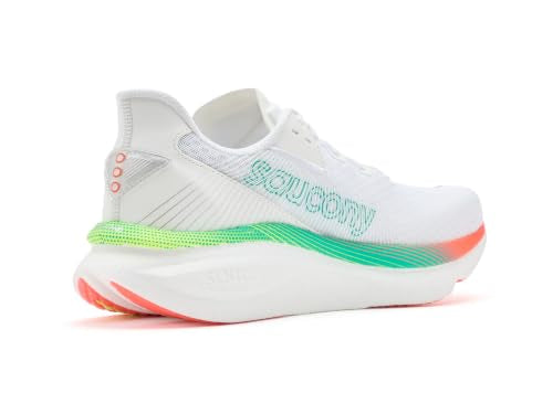 Saucony, Men's, Endorphin Azura, White/Multi, 10.5, Medium