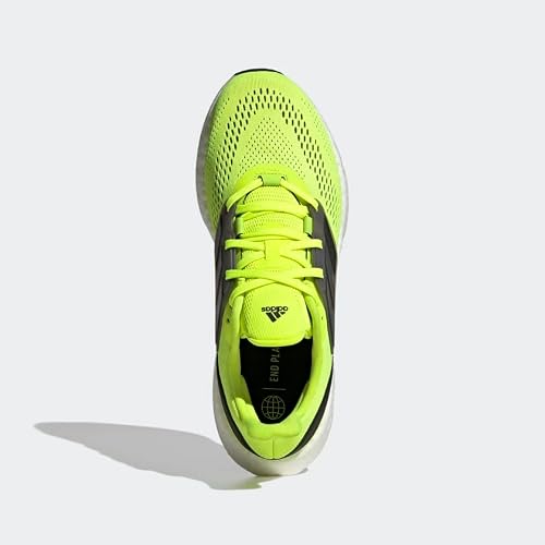 Adidas Men's Pureboost 22 Solar Yellow/Black/White 12 Adult