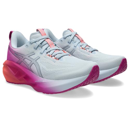 ASICS Women's Novablast 5 TrSneaker, Sky Digital Sakura, 6.5 US