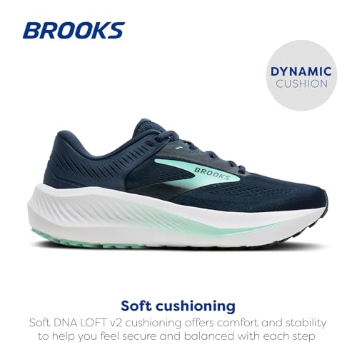 Brooks Women’s Anthem 8 Neutral Running Shoe - Spellbound/Yucca/White - 9.5 Medium
