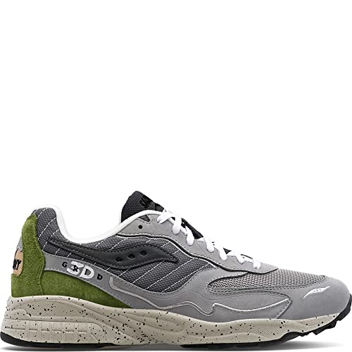 Saucony Originals 3D Grid Hurricane, 21 Dark Grey Light Grey, 40.5 EU