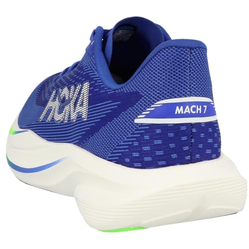 Hoka Men's Mach 7 Cobalt Blue/Neon Green 11 Medium