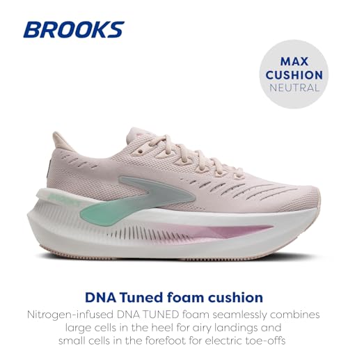 Brooks Women’s Glycerin Max 2 Neutral Running & Walking Shoe - Pink/Yucca/Metallic - 11.5 Medium - alternate view 2