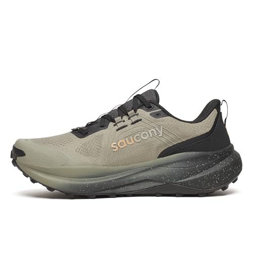 Saucony Men's Xodus Ultra 4 Sneaker, Laurel/Black, 10