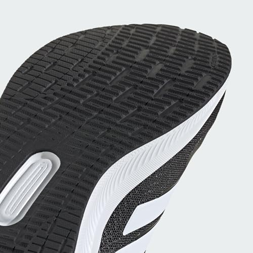 Adidas Women's Run Falcon 5, Black/White/Black, 7.5