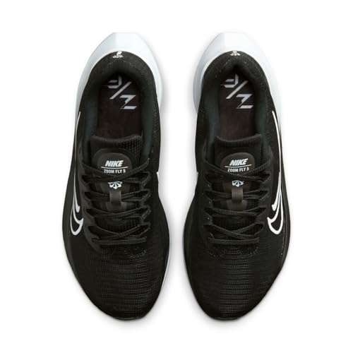 Nike Zoom Fly 5 Womens Shoes Size 6.5, Color: Black/White