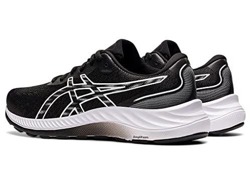 ASICS Women's Gel-Excite 9 Running Shoes, 5, Black/White