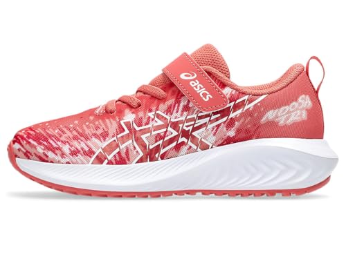 ASICS Kid's PRE Noosa TRI 16 Pre School Running Shoe, K11, Dark Pink Clay/White