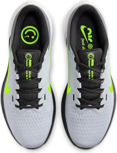 NIKE Men's Air Winflo 10 Low, Wolf Grey Volt Smoke Grey Black, 10.5 US