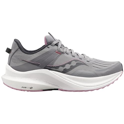 Saucony Women's Tempus Sneaker, Alloy/Quartz, 7
