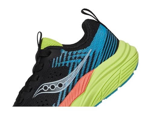 Saucony Unisex Kids Hurricane KDZ (Big Kid) Multi 4 Big Kid Medium