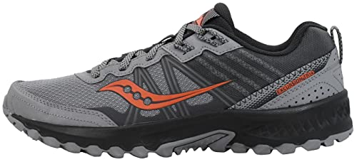 Saucony Women's Excursion TR14 Grey/Orange Running Shoe 7.5 M US