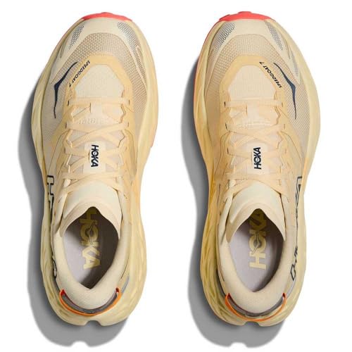 Hoka Women's Speedgoat 7 Vintage Yellow/Neon Flame 7 Medium