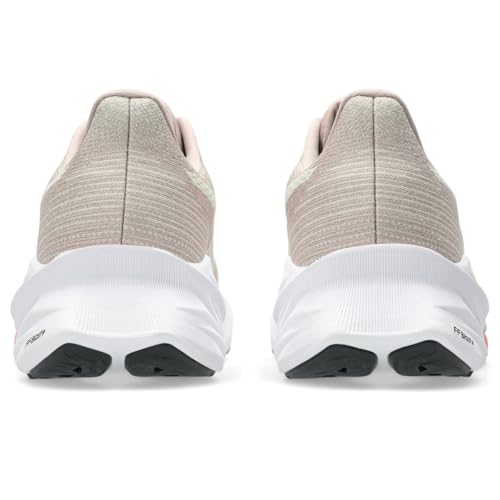 ASICS Women's DYNABLAST 5 Running Shoes, 9, Fawn/Oyster White