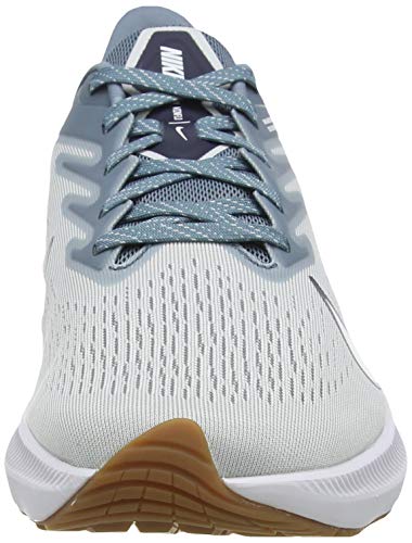 Nike Zoom Winflo 7, Men's Running Shoe, Photon Dust/White-Obsidian-Ozone Blue, 7.5 UK (42 EU)