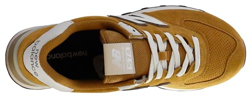 New Balance Unisex-Adult 574 V2 Unisex Sneaker, Desert Clay/Sea Salt, Men 9.5 M/Women 11 W