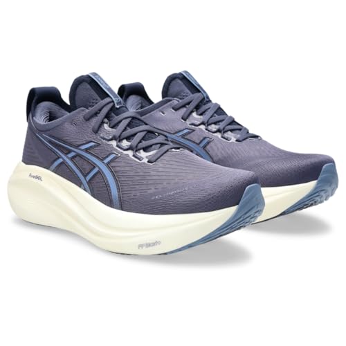 ASICS Men's Gel-Nimbus 27 Running Shoe, 12, Indigo Fog/Denim Blue