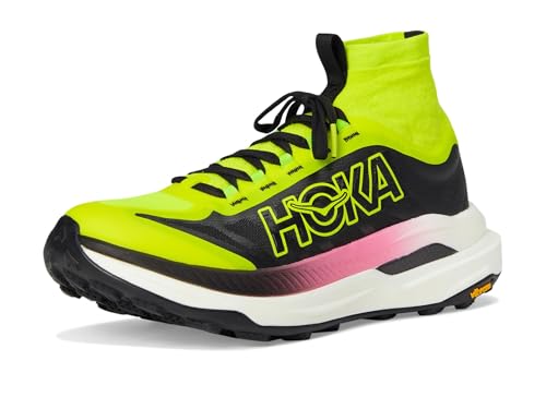 Hoka Women's Tecton X 3 Sneaker, Neon Citrus/Black, 9 - alternate view 7