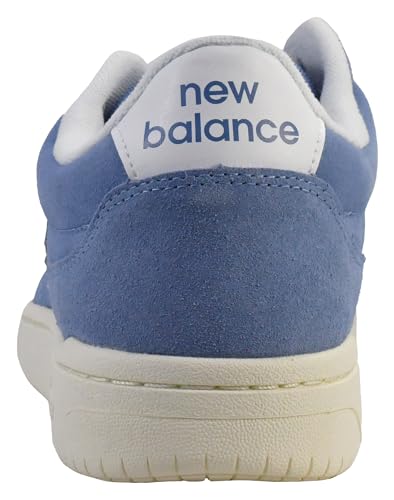 New Balance Men's 080 Court Sneaker, Fairweather Blue/Nb 103 White, 8