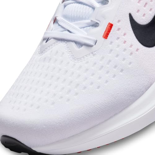 Nike Men's Air Winflo 10Low, White Black Light Crimson, 9.5 US